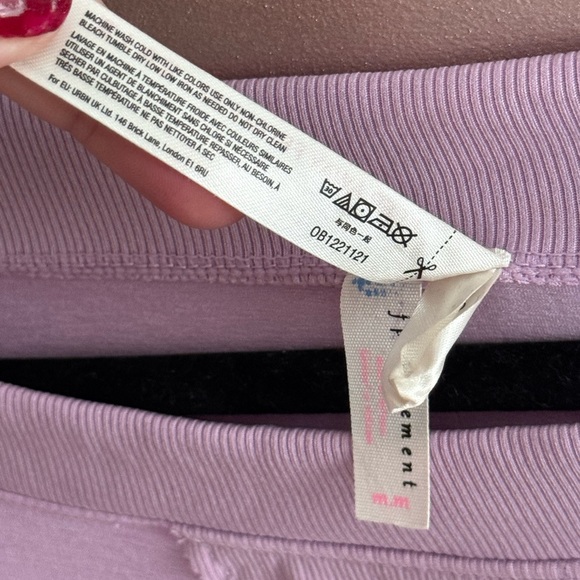 FP Movement by Free People Lavender Crop Top EUC wore once - Picture 4 of 4